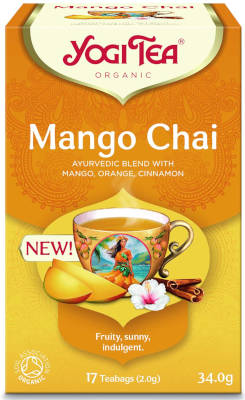 Mango Chai Yogi Tea (Mango chai tee)